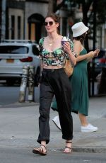 HILARY RHODA Out and About n New York 07/16/2019