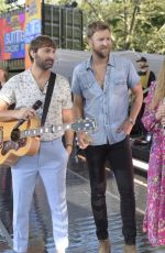HILARY SCOTT Performs on Good Morning America 07/26/2019