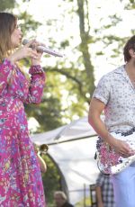 HILARY SCOTT Performs on Good Morning America 07/26/2019