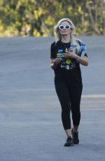 HOLLY MADISON at Griffith Park in Los Angeles 07/16/2019