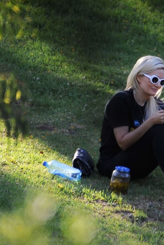 HOLLY MADISON at Griffith Park in Los Angeles 07/16/2019