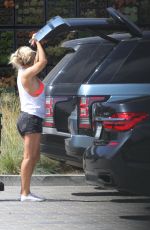 HOLLY MADISON Out Shopping in Malibu 07/28/2019