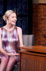 HUNTER SCHAFER at Late Night with Seth Meyers 07/23/2019