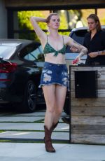 IRELAND BALDWIN and Corey Harper Out in Los Angeles 07/04/2019