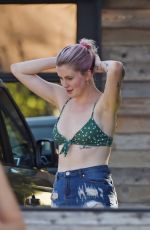 IRELAND BALDWIN Leaves a Party in Los Angeles 07/04/2019