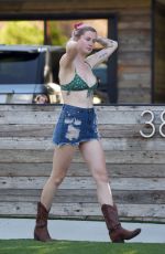 IRELAND BALDWIN Leaves a Party in Los Angeles 07/04/2019