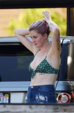 IRELAND BALDWIN Leaves a Party in Los Angeles 07/04/2019