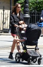 IRINA SHAYK Out and About in New York 07/15/2019