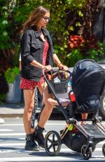 IRINA SHAYK Out and About in New York 07/15/2019
