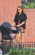 IRINA SHAYK Out and About in New York 07/15/2019