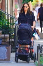 IRINA SHAYK Out and About in New York 07/15/2019