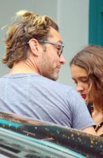 IRIS and Jude LAW Out for Lunch in London 07/14/2019