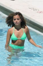ISABELA MONER in Bikini at a Pool in Miami 07/19/2019
