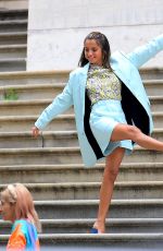 ISABELA MONER on the Set of a Photoshoot in New York 07/23/2019