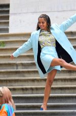 ISABELA MONER on the Set of a Photoshoot in New York 07/23/2019