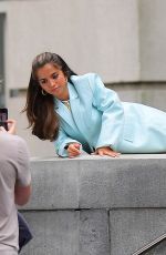 ISABELA MONER on the Set of a Photoshoot in New York 07/23/2019