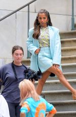 ISABELA MONER on the Set of a Photoshoot in New York 07/23/2019