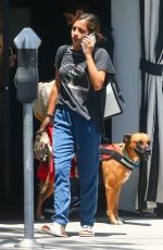 ISABELA MONER Out with Her Dog in West Hollywood 07/17/2019