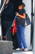 ISABELA MONER Out with Her Dog in West Hollywood 07/17/2019