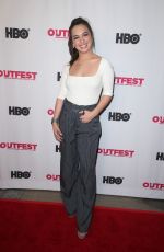 ISABELLA GOMEZ at Queering the Script Screening at Outfest Lgbtq Film Festival in Los Angeles 07/20/2019