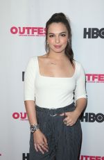 ISABELLA GOMEZ at Queering the Script Screening at Outfest Lgbtq Film Festival in Los Angeles 07/20/2019