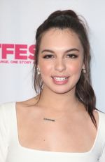 ISABELLA GOMEZ at Queering the Script Screening at Outfest Lgbtq Film Festival in Los Angeles 07/20/2019