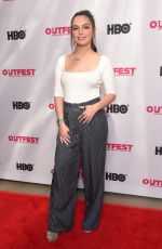 ISABELLA GOMEZ at Queering the Script Screening at Outfest Lgbtq Film Festival in Los Angeles 07/20/2019