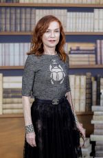 ISABELLE HUPPERT at Chanel Haute Couture Fall/Winter 2019/2020 Collection Show in Paris 07/02/2019