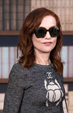 ISABELLE HUPPERT at Chanel Haute Couture Fall/Winter 2019/2020 Collection Show in Paris 07/02/2019