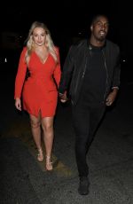 ISKRA LAWRENCE and Philip Payne Night Out in Hollywood 07/09/2019