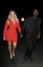 ISKRA LAWRENCE and Philip Payne Night Out in Hollywood 07/09/2019
