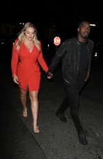 ISKRA LAWRENCE and Philip Payne Night Out in Hollywood 07/09/2019