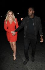 ISKRA LAWRENCE and Philip Payne Night Out in Hollywood 07/09/2019