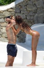 IZABEL GOULART in Bikini at a Pool in Mykonos 07/03/2019