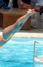 IZABEL GOULART in Bikini at a Pool on Mykonos Island 06/29/2019