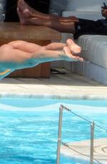 IZABEL GOULART in Bikini at a Pool on Mykonos Island 06/29/2019