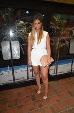JACQUELINE JOSSA Arrives at VO5 x Love Island Party in London 07/11/2019