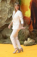 JACQUI AINSLEY at The Lion King Premiere in London 07/14/2019