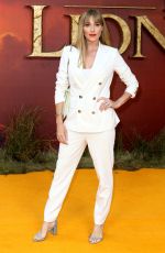 JACQUI AINSLEY at The Lion King Premiere in London 07/14/2019