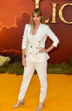 JACQUI AINSLEY at The Lion King Premiere in London 07/14/2019