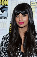 JAMEELA JAMIL at The Good Place Photocall at Comic-con in San Diego 07/20/2019