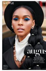 JANELLE MONAE in Instyle Magazine, August 2019