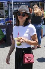 JENNA DEWAN Shopping at Farmer