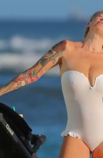JENNA JAMESON in Swimsuit on the Beach in Hawaii 06/30/2019