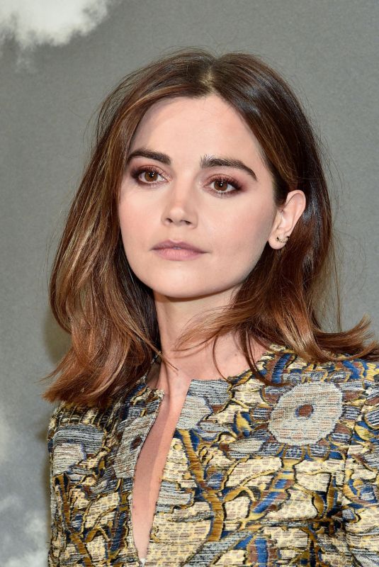 JENNA LOUISE COLEMAN at Christian Dior Haute Couture Show at Paris Fashon Week 07/01/2019