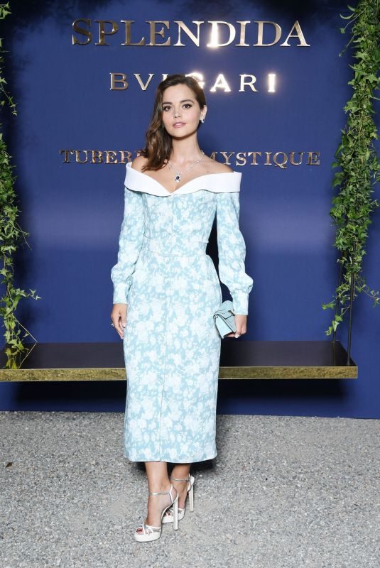 JENNA LOUISE KOLEMAN at Bvlgari Splendida Tubereuse Mystique Event in Cernobbio 07/09/2019