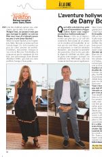 JENNIFER ANISTON in Tele 7 Jours Magazine, July 2019