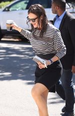 JENNIFER GARNER Arrives at Sunday Church Services in Pacific Palisades 06/30/2019