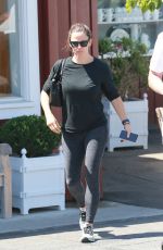 JENNIFER GARNER Leaves Malibu Country Mart in Brentwood 07/24/2019