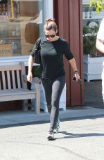JENNIFER GARNER Leaves Malibu Country Mart in Brentwood 07/24/2019